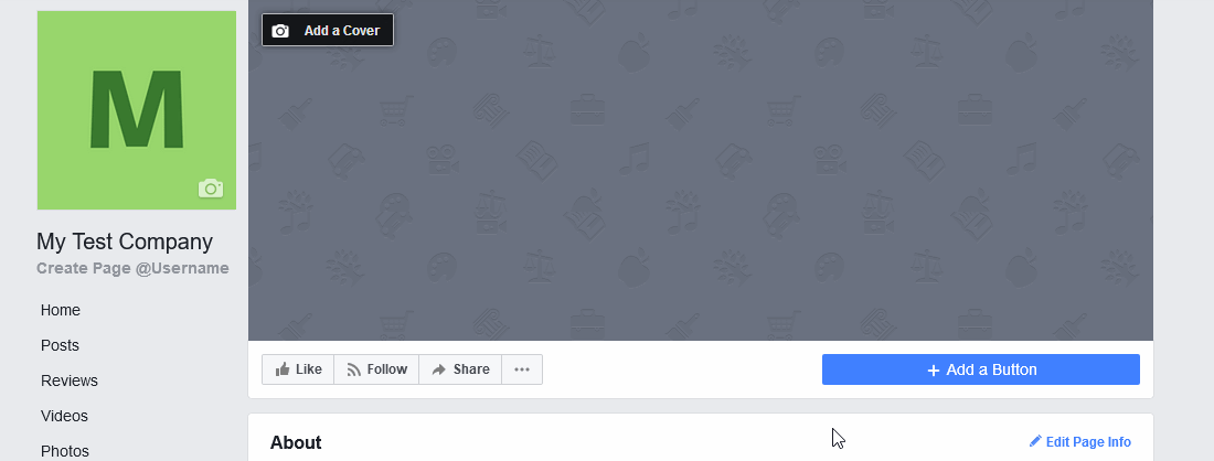 facebook change cover photo